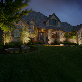 outdoor spotlights for house