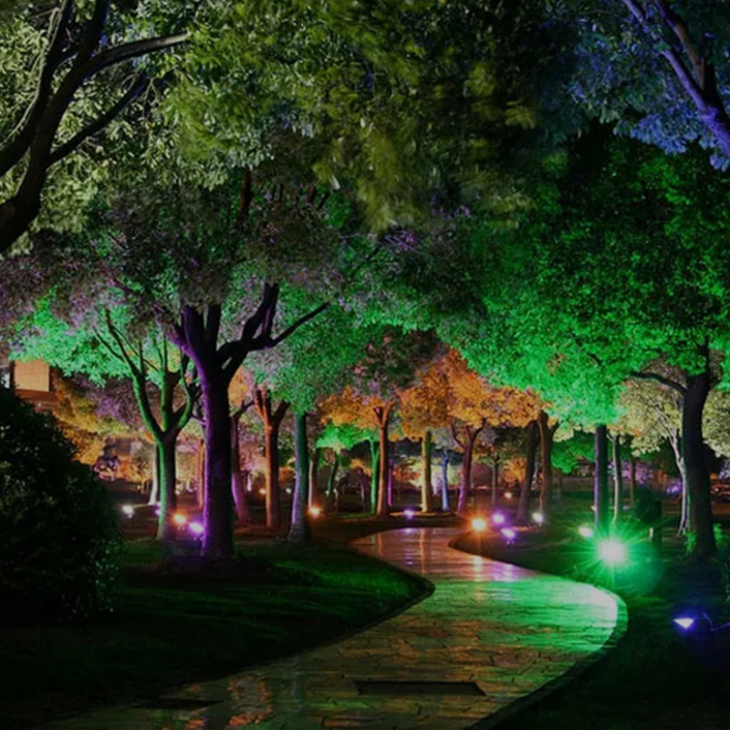 outdoor landscape spotlights