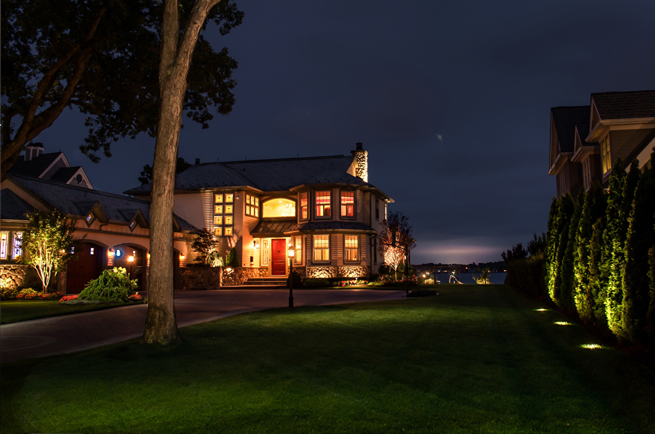 coloured flood lights