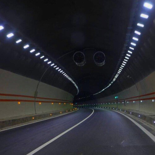 road tunnel light