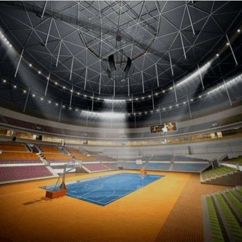 indoor sports hall lighting