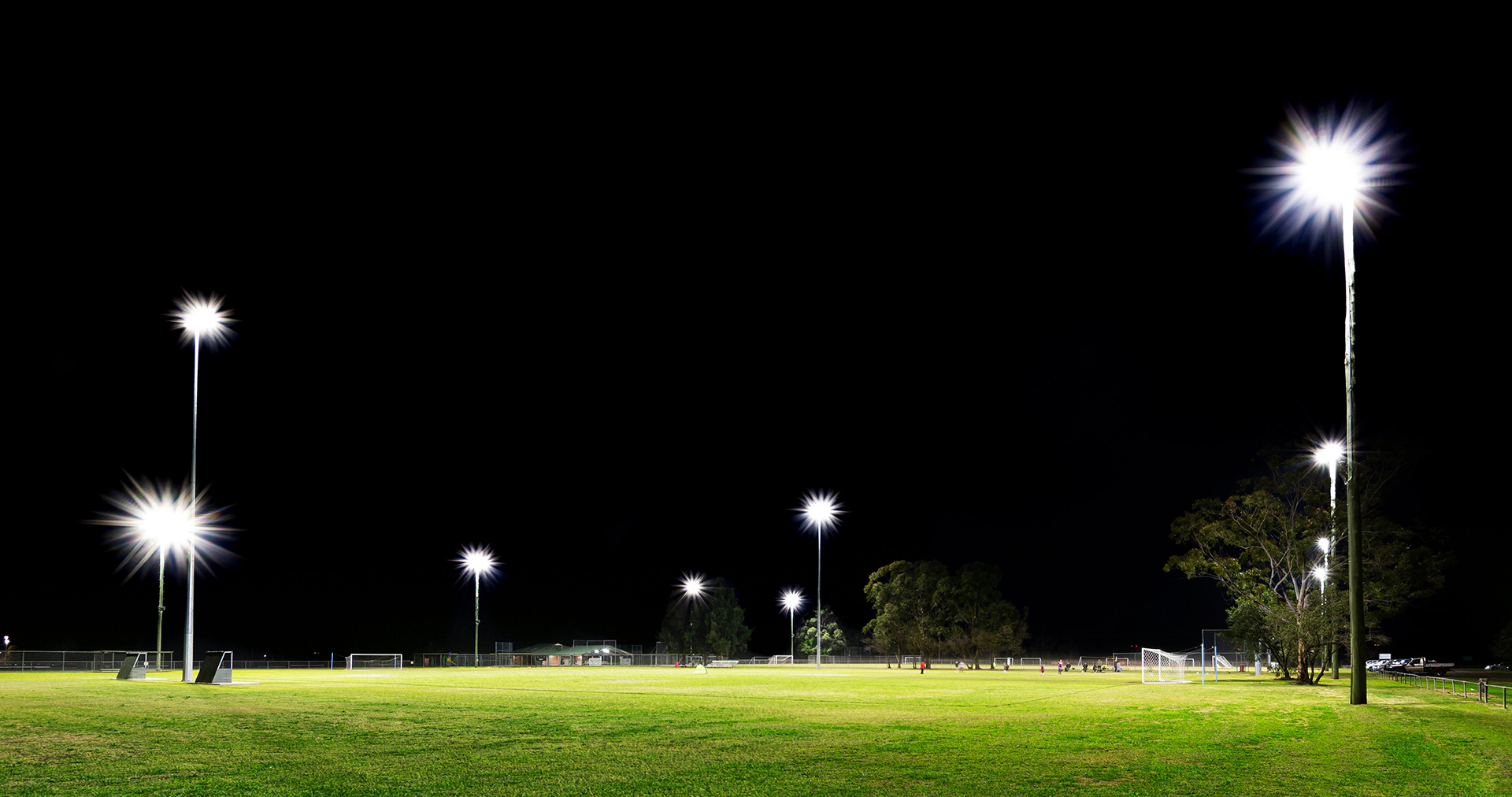 stadium lights football