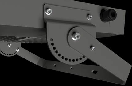 tunnel light installation