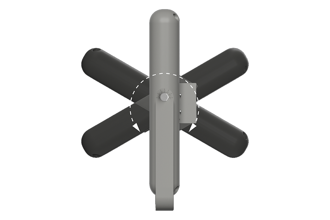 adjustable flood light