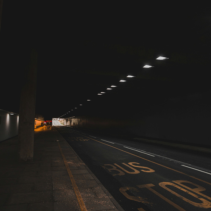 underpass tunnel light