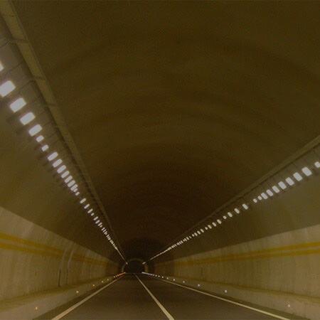 wall tunnel light