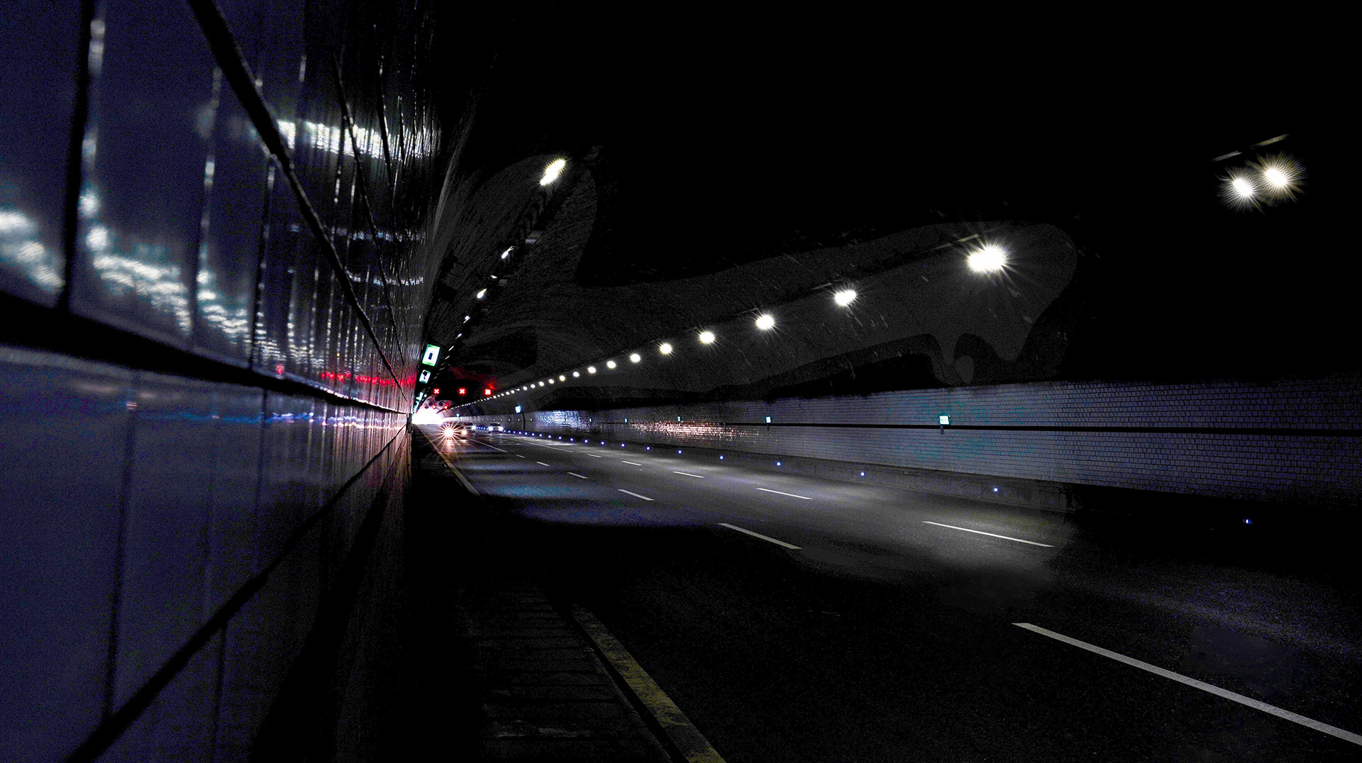 tunnel light for underground