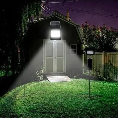 best solar flood lights for backyard