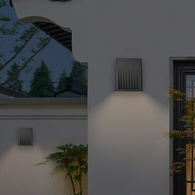 architectural exterior wall lights