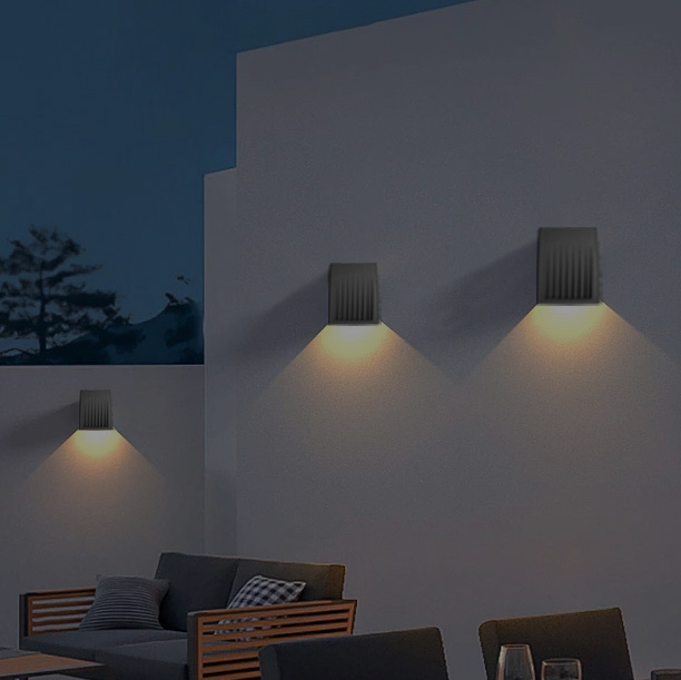 modern garden wall lights