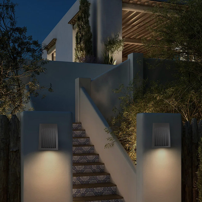 outside front door wall lights