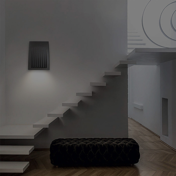 wall mounted stairwell lighting