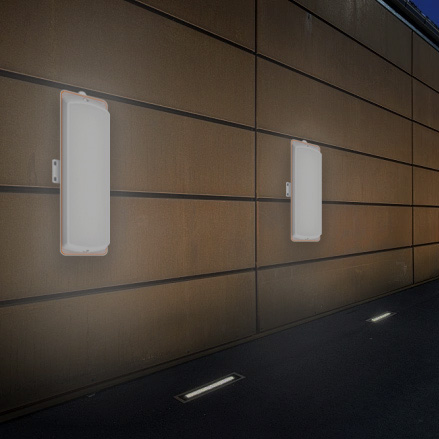wall mounted walkway lights