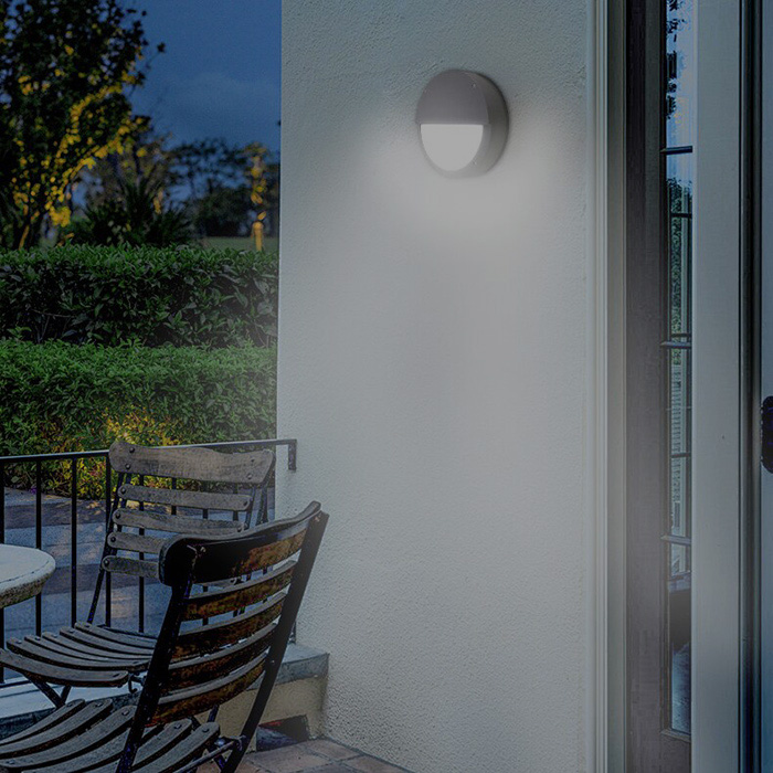 led garden wall lights