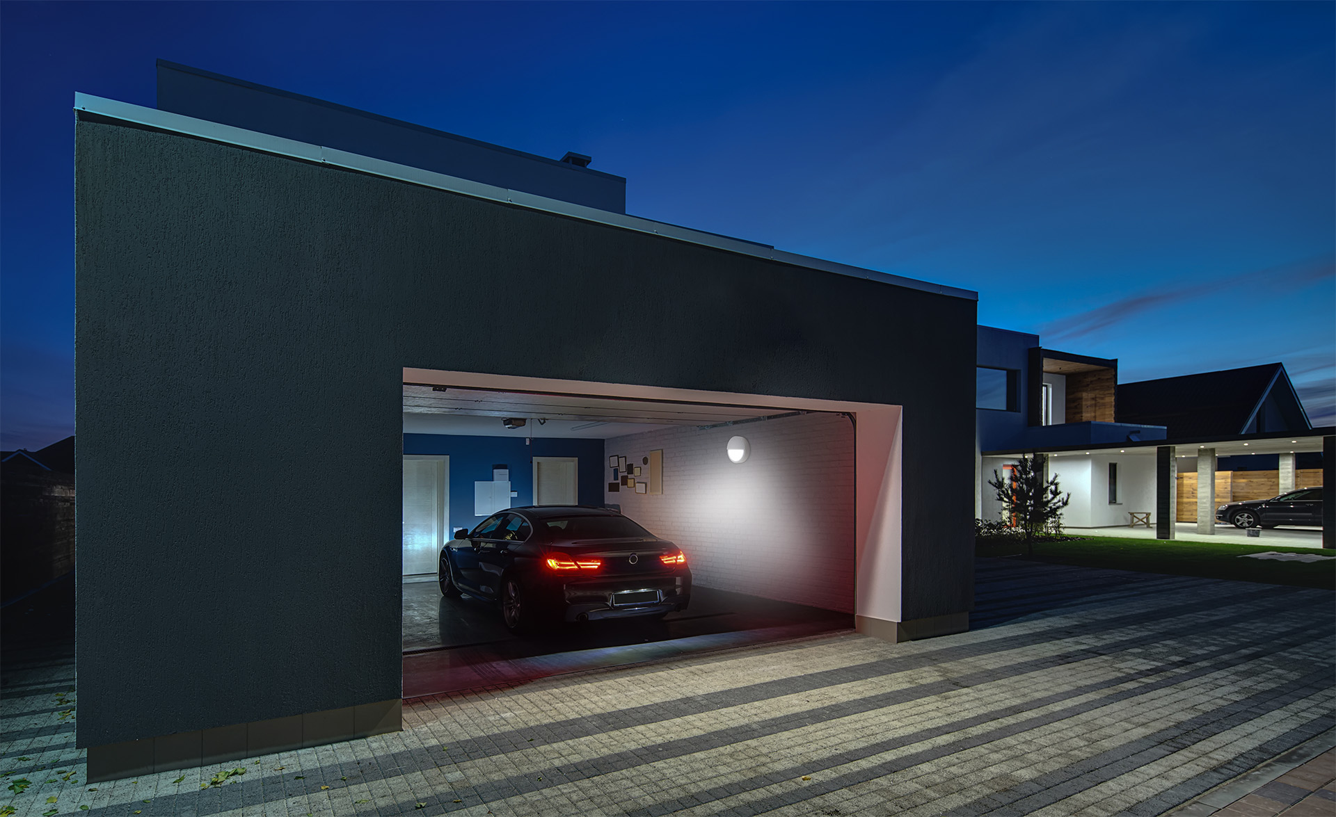 outdoor round bulkhead light