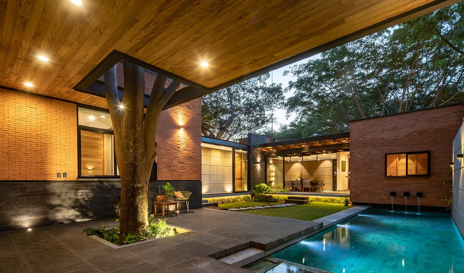 outdoor recessed ground lights