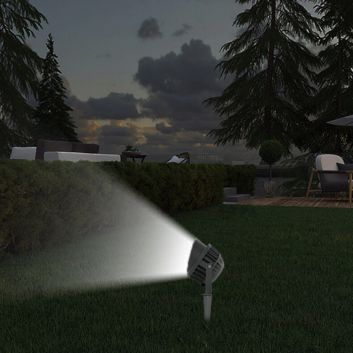 garden lights landscape