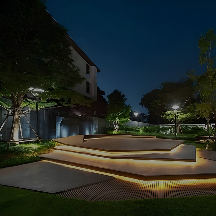 ground lights for house