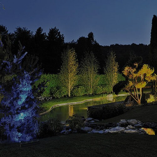 outdoor electric garden lights