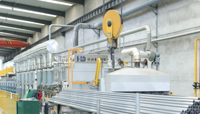 CONTINUOUS NON-OXIDIZING ANNEALING FURNACE