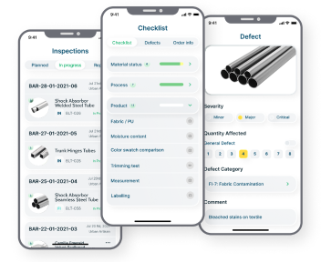Covering every step of inspection process